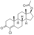 Acetato CAS 855-19-6 del esteroide anabólico 4-Chlorotestosterone de la testosterona de los esteroides de Turinabol
