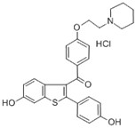 Clorhidrato anti sano Raloxifene de Raloxifene de los esteroides del estrógeno para el tratamiento contra el cáncer del pecho