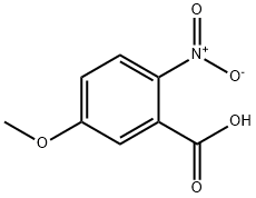 estructura ácida 5-Methoxy-2-nitrobenzoic