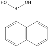 estructura ácida 1-Naphthylboronic