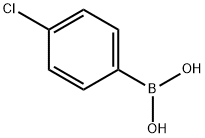 estructura ácida 4-Chlorophenylboronic